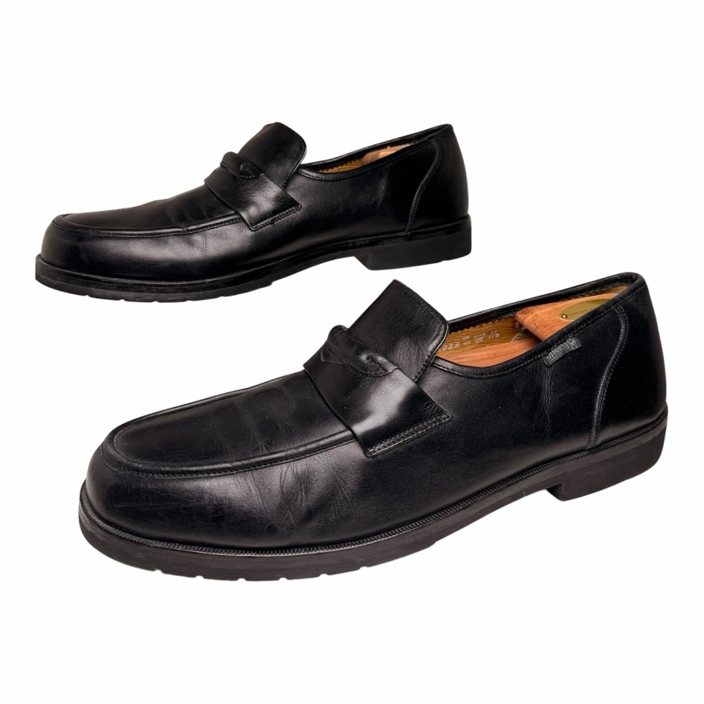 Mephisto Kurtis Hopper Men’s 11.5 Black Leather Penny Loafers Comfort - Picture 4 of 15